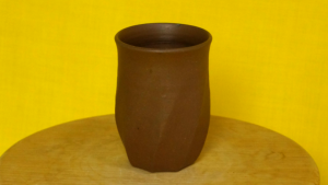 焼締めビールカップ