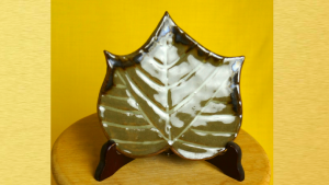 葉型菓子皿